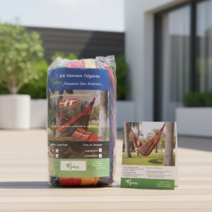 Hamaca Colgante Infantil Evolutiva (2–14 años) | Tono Rojo